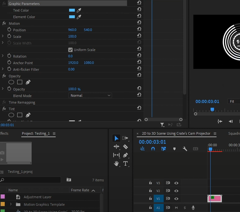 【PR脚本】遍历动态图形的属性